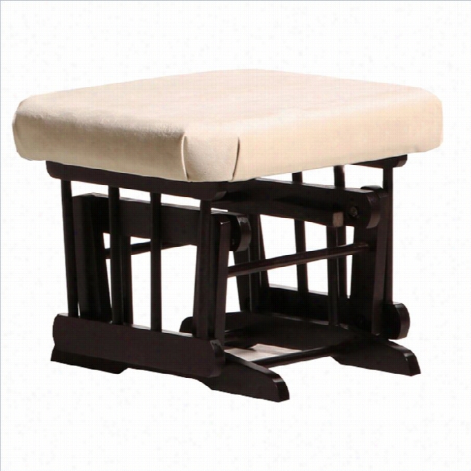 Ultramotion  By Dutailier Espresso Ottoman For Sleigh And Post Gkiders In Light Beige