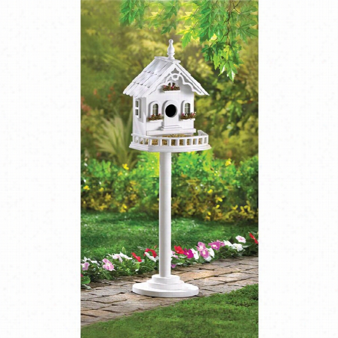 Zingz And Thingz Freestanding Victorian Birdhouse