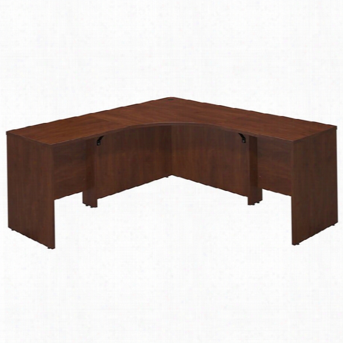 Bush Bbf Series C Elite 71 L Shaped Computer Desk In Hanse N Cherry