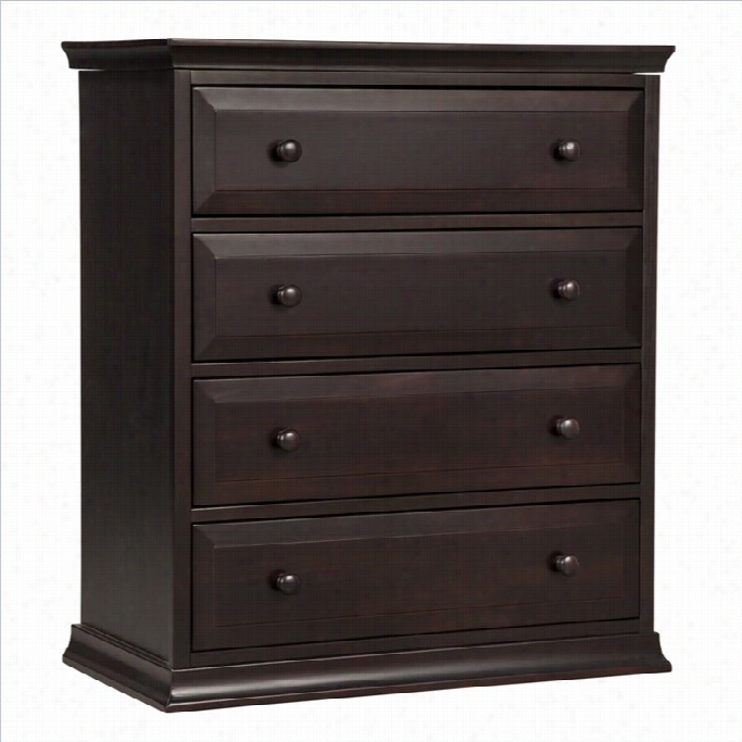 Daavinci Signatture 4 Drawer Tall Dresser In Dark J Ava