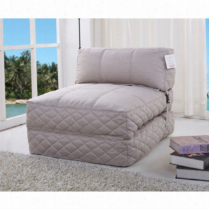 Gold Sparrow Austin Fabric Convertible Bean Bag Chair Bed In La Tte