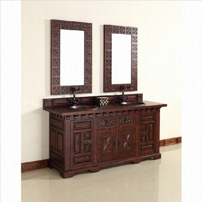 James Martin Monterey 72 Double Bathroom Vanity In Antique Brandy