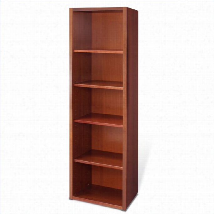 Jesper Office 02000 Collection 21 Bookcas Ein Cherry W 4 Shelves