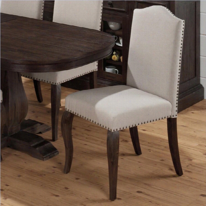 Jofran Upholstered Dining Chair In Grand Terrace (set Of 2)