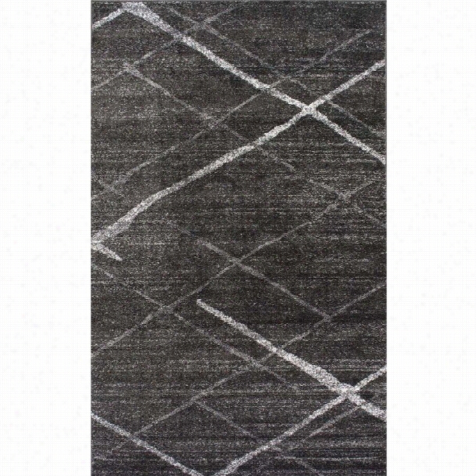 Nuloom 7'6 X 9'6 Thigpen Rug In Dark Gray