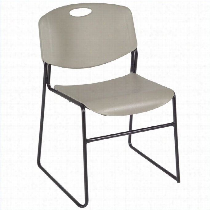 Rule Zeng Stack Stacking Cchair In Grey ((set Of 4)