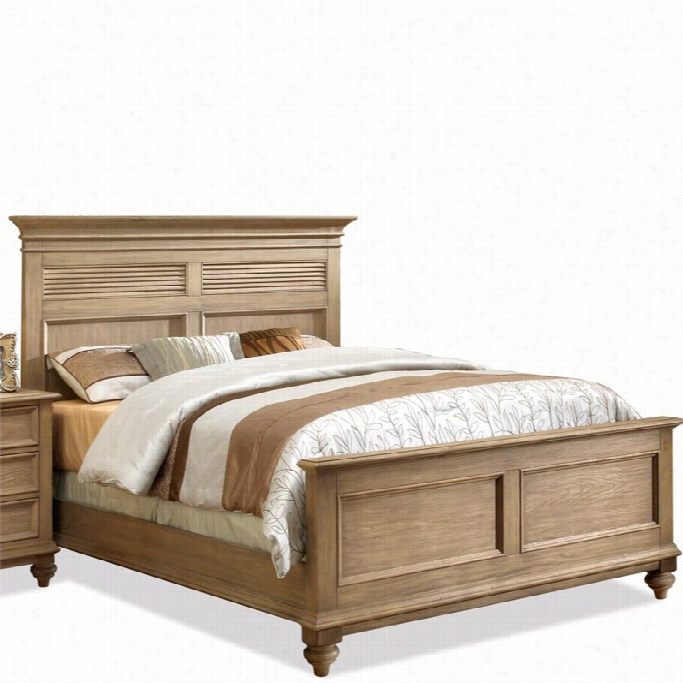 Riverside Furniture Coveentry Shutter Ppanel Bed In Driftwood