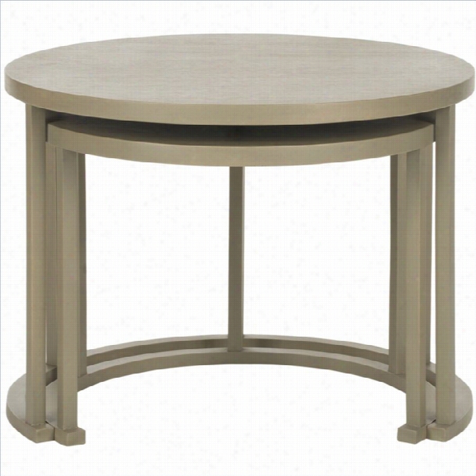 Safaavieh Chindler Bayur Forest Nesting Tables