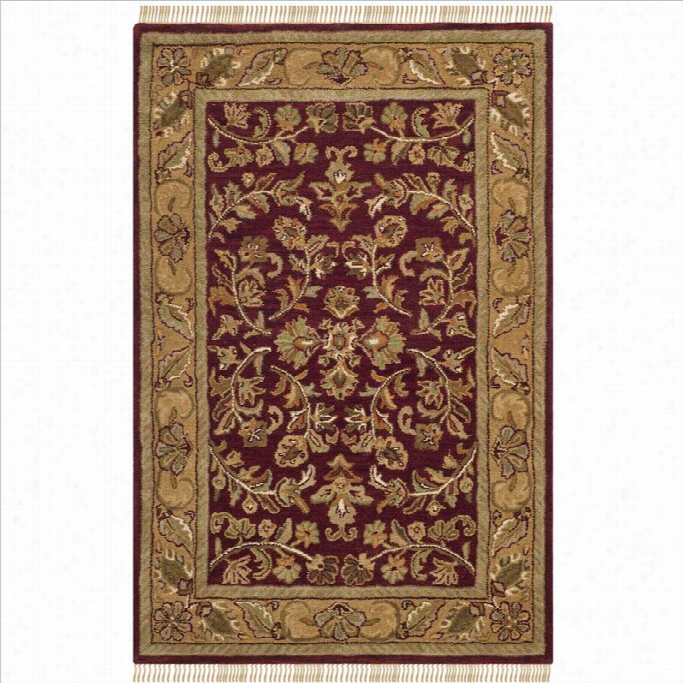 Safavieh Heritage Rectangle Rug In Red / Gold-10' X 14'