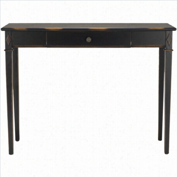 Safavieh Lindy 1-drawer Console Table Ni Dark Brown