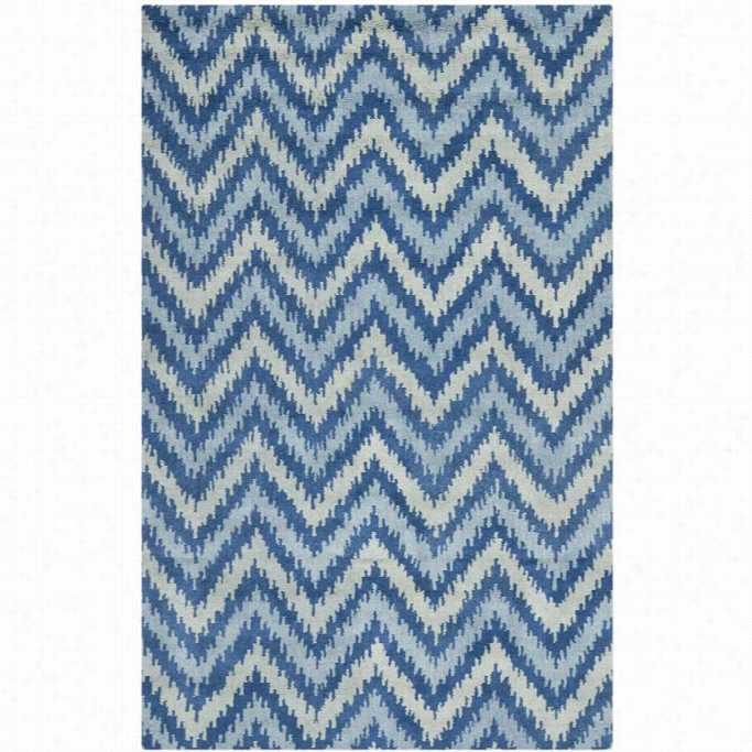 Safavieh Wynd Ham Blue Contemporary Rug - 5' X 8'