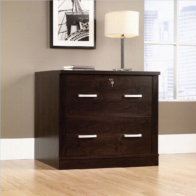 Sauder Office Port 2 Drawer File Cab Inet In Dar K Alder