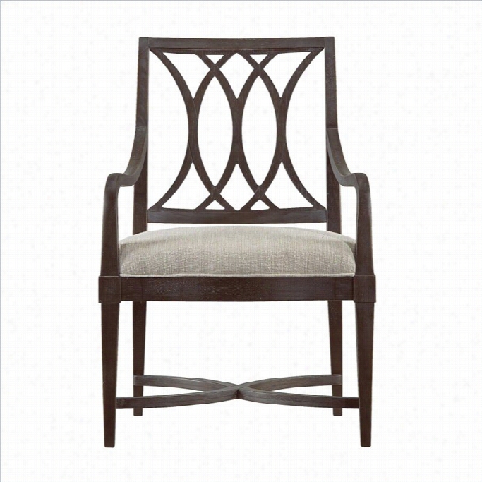 Stanley Furniture Coastal Living Resort Heritage Coast Arm Dining Chair In Channel Marker