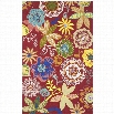 Safavieh Four Seasons Red Indoor Outdoor Rug - 6' x 9'