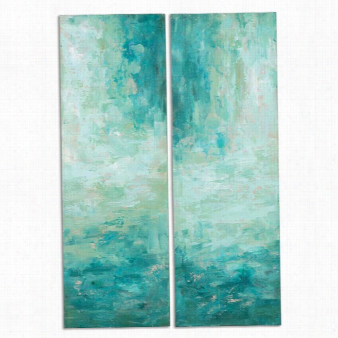 Extreme Forest View Modern Art (set Of 2)