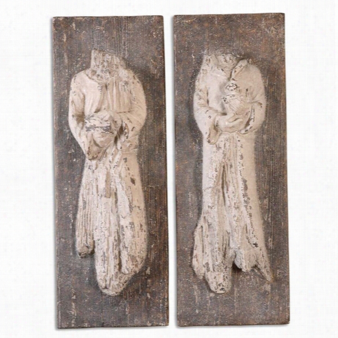 Utermost Swint Statues (set Of 2)