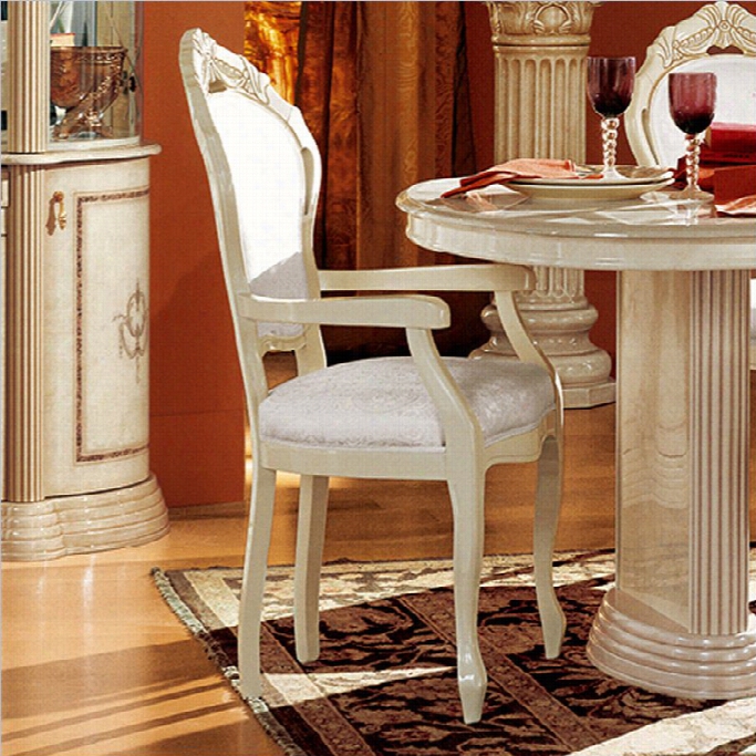 Camelgroup Rossella Branch Dining Chair In Ivory