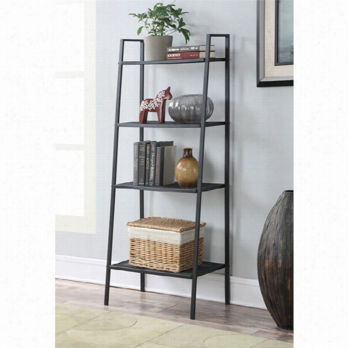 Covneninece Concepts Designs2go 4 Tier Metal Shelving In Black