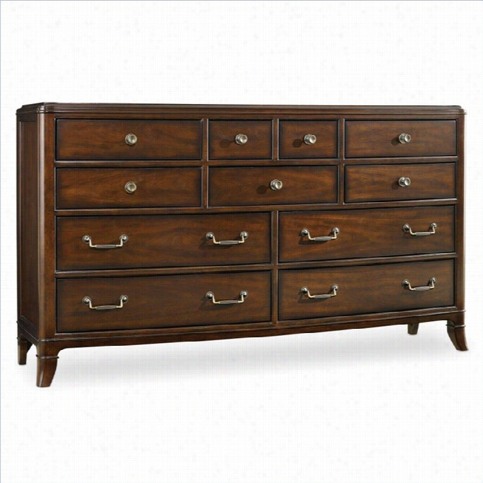 Hooker Furniture Palisade 11-drawer  Dresser In Walnut