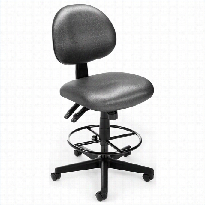 Ofm 24 Sixty Minutes Computer Task  Drafting Chair With Drafting Kit In Beluga