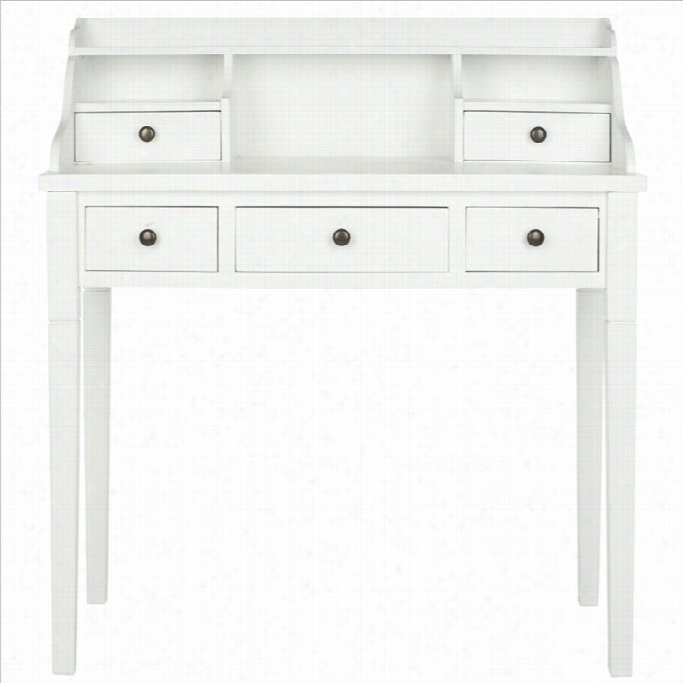 Safavieh Landon Mahog Any Writnkg Desk In White