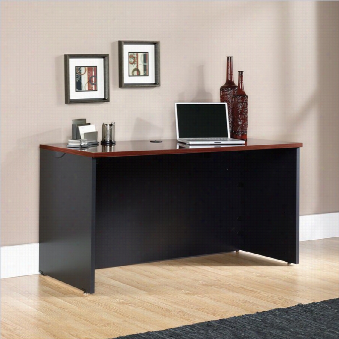 Sauder Via Credenza In Classic Ch Erry