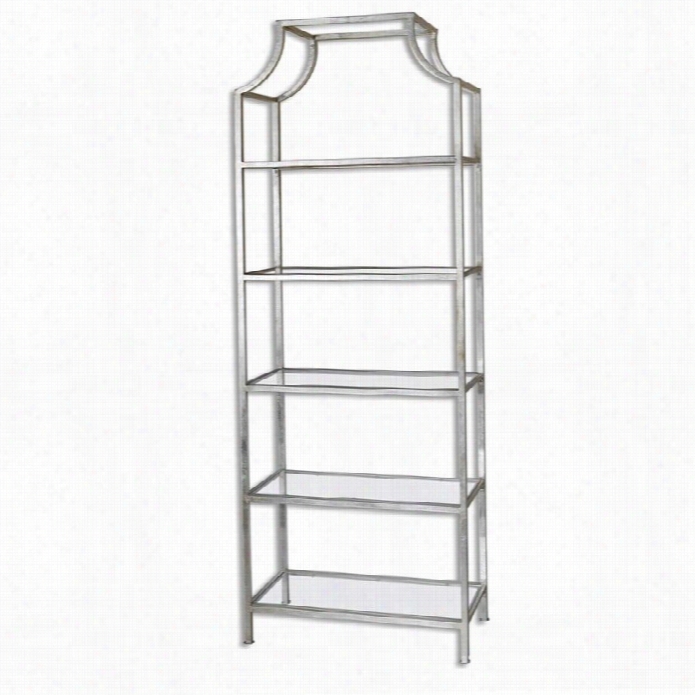 Uttremost Aurelie Silver Etagere