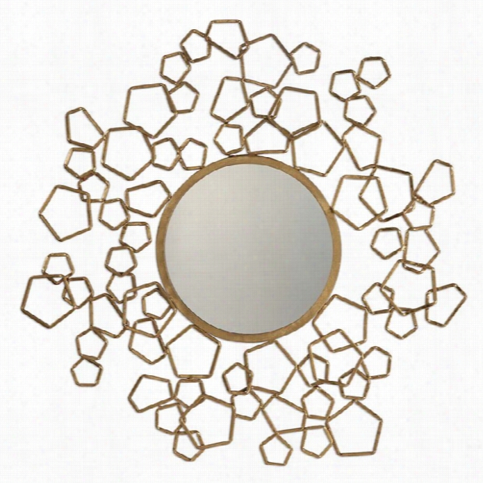 Uttermost Finnian Modern Gold Mirror