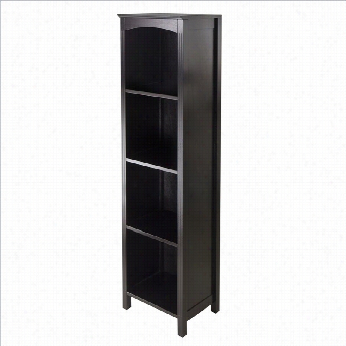 Winsom Eterrace Storage Shelf / Bookcase -tier In Espresso