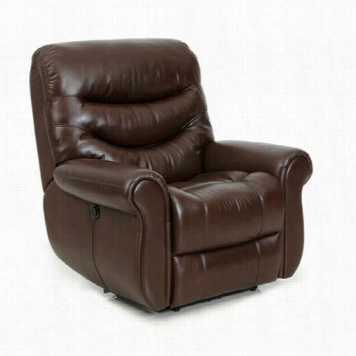 Barcalounger Dandridge Ii Power Recliner Ib Yadkin Barj  Leather Split