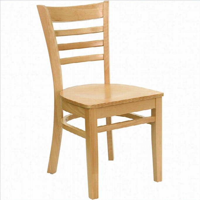 Fldh Furnitture Hercules Series Restaurant Dining Chair In Natural