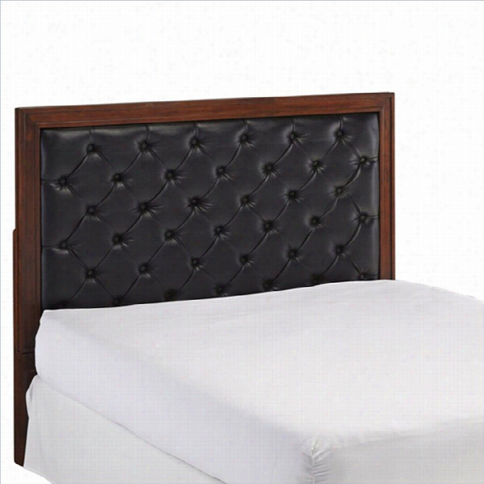 Home Styles Duet Tufted Panel Headboard In Cherry-king