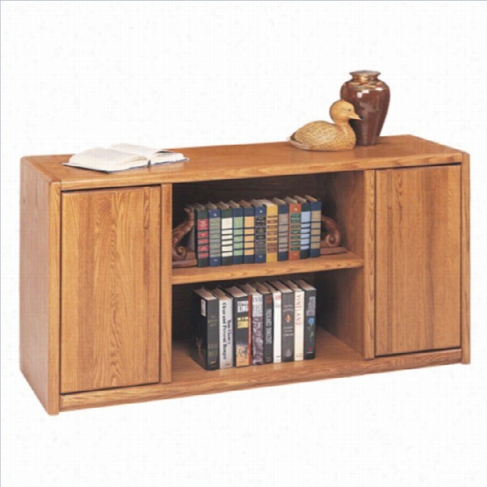 Martin Furniture Contemporary Wood Storage Credenza In Mediumm Oao