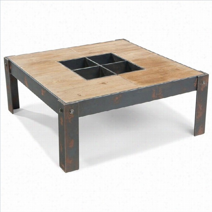 Moe's Bolt Coffee Table In Natural