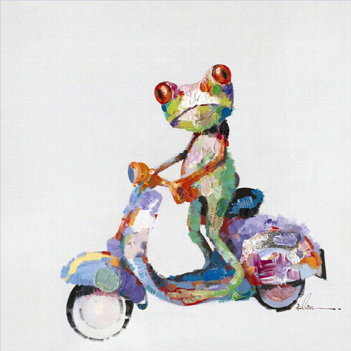 Moe's Urban Frog Wall Art In Multicolor