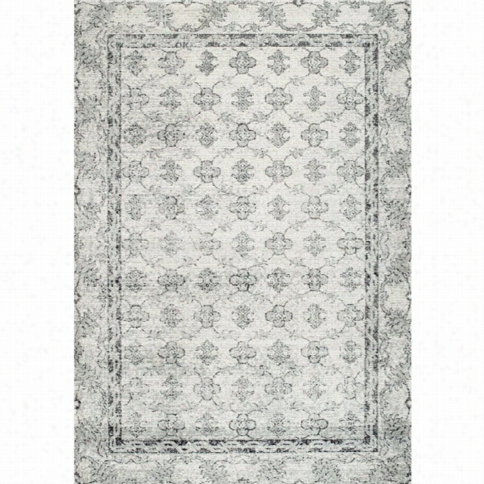 Nuloom 7' 10 X 100' 10 Vintage Lourdes Rug In Silver