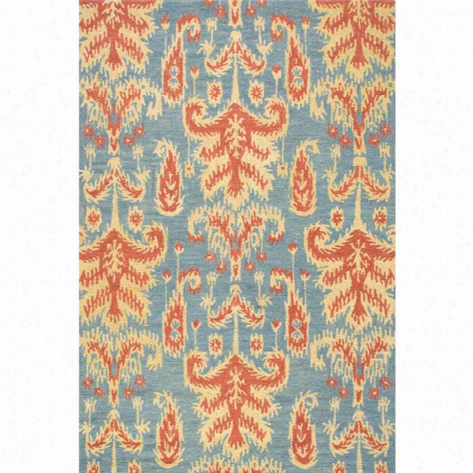Nluoom 7' 6 X 9' 6  Hand Tufted Gia Area Rug In Teal