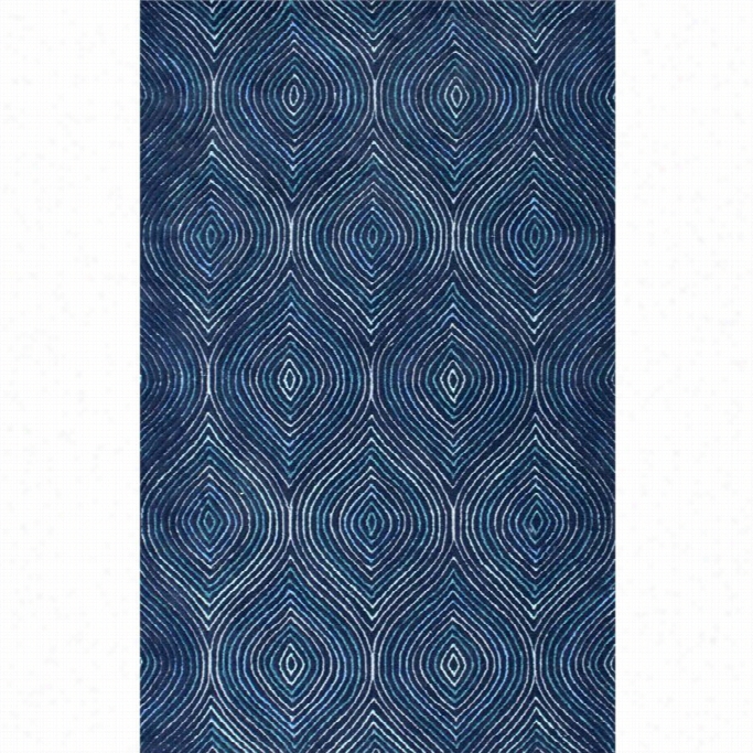 Nulo Om 7' 6 X 9' 6 Lakenya Rug In Blue