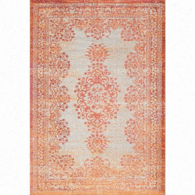 Nuloom 7'10 X 11' Vintage Moriah Rug In Orange