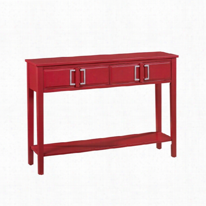 Pri Console Table In Red