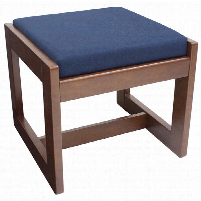 Regency Belcino Single Seat Bench In Cherry And  Blue