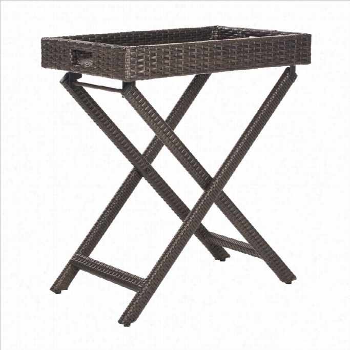 Safavieh Bardia Tray Table In Brown