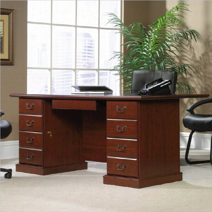 Sauder Hritage Hill Largge Executive Desk