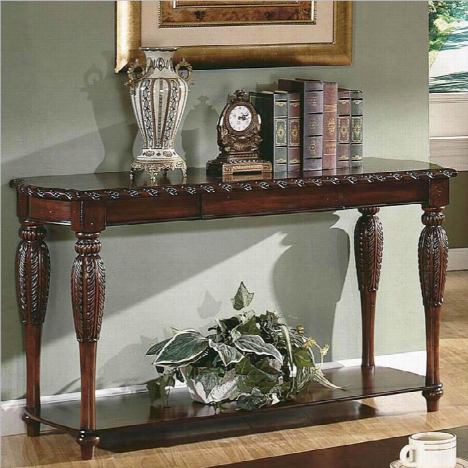 Steve Silve Rcompany Antoinette Sofa Table In Cherry