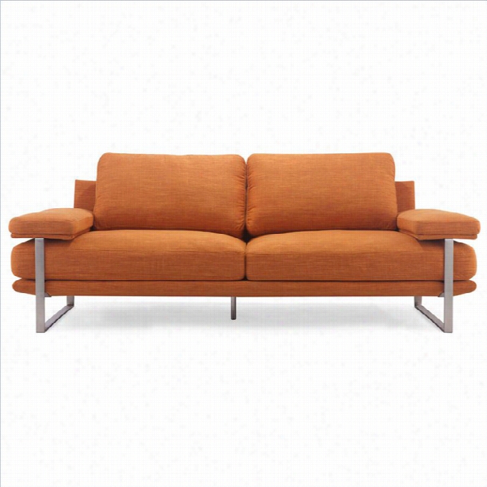 Zuo Jonkoping Sofa Sunkist In Orange