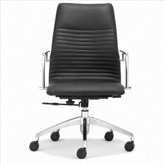 Zuo Lion Low Back Work Chair In Dismal