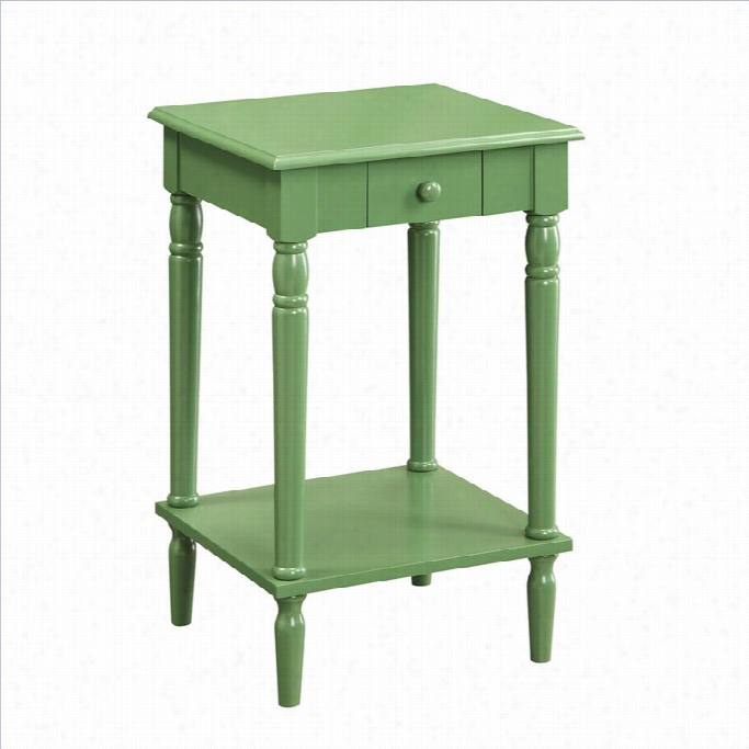 Conve Nience Concepts French Country End Table - Flourishing