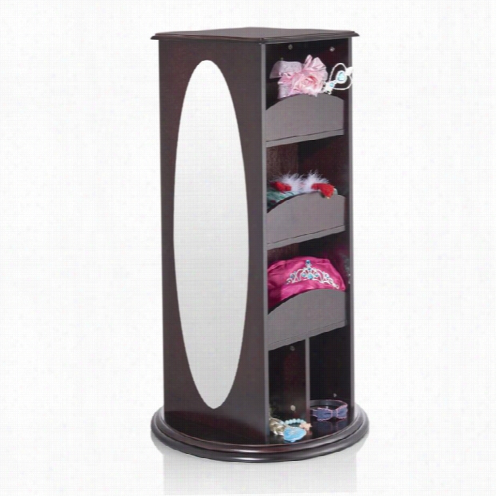 Guidecraft Rotating Dress U Pstorage In Espresso