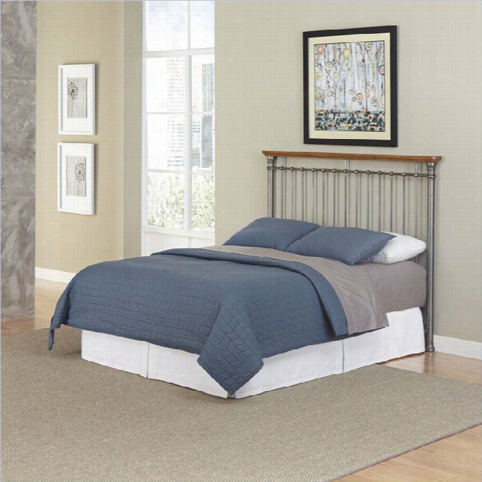 Home Styles The Orleans Spindle Headboard In Gray-queen And Full