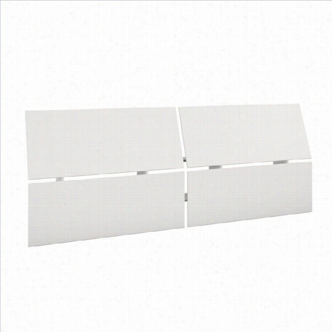 Nexera Acapellafull Size Wide Slaf Headboard In White